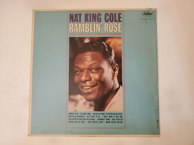 Nat "King" Cole Ramblin' Rose vinyl record