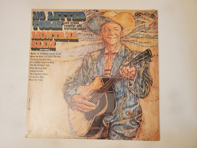 Montana Slim No Letter Today and Other Country and Western Songs vinyl record