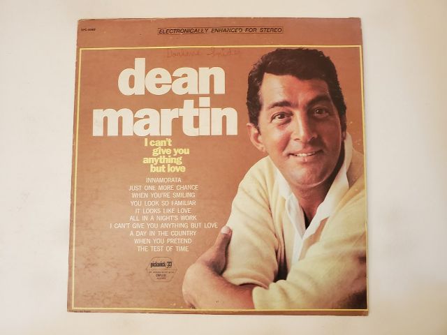 Dean Martin I Can?t Give You Anything But Love vinyl record