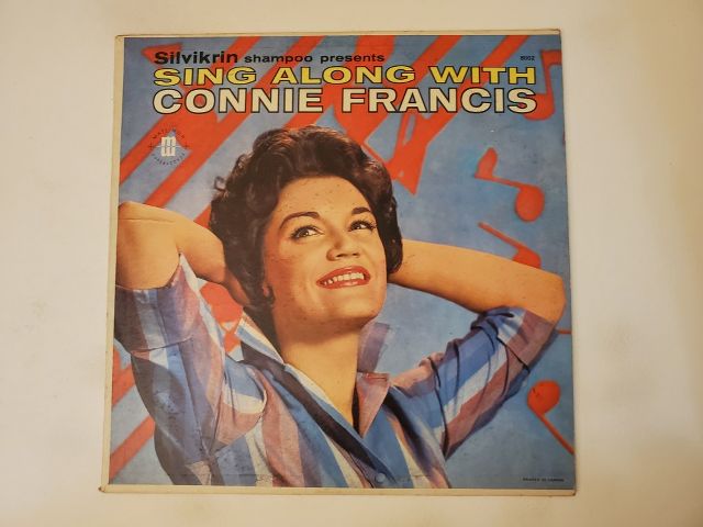 Connie Francis Sing Along with Connie Francis vinyl record