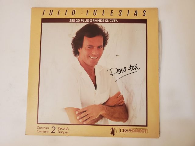 Julio Iglesias Ses 20 Plus Grands Succ?s vinyl record