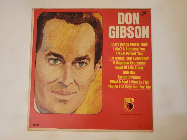 Don Gibson I Ain?t Gonna Waste Time vinyl record