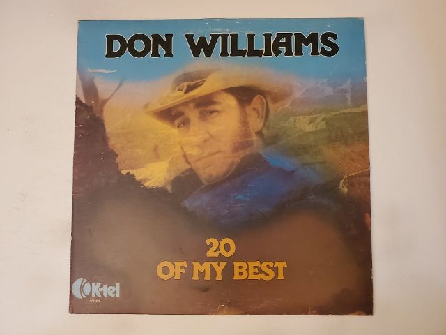 Don Williams 20 of My Best vinyl record