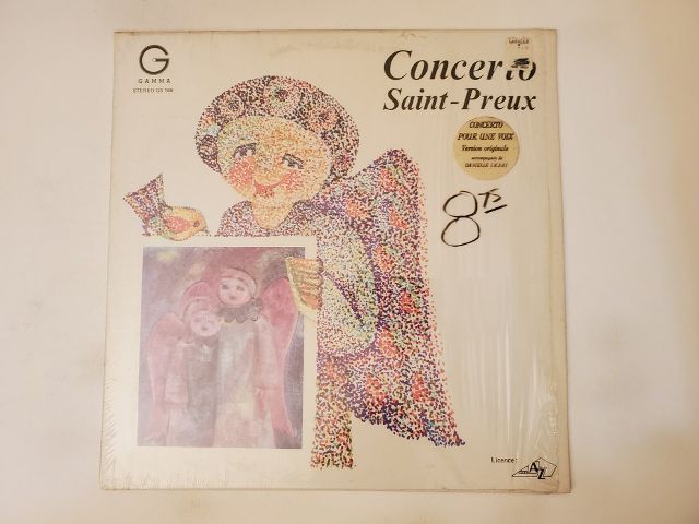 Saint-Preux Concerto vinyl record