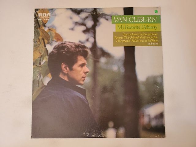 Van Cliburn My Favorite Debussy vinyl record