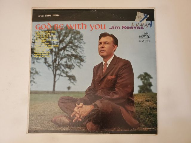 Jim Reeves God Be With You vinyl record