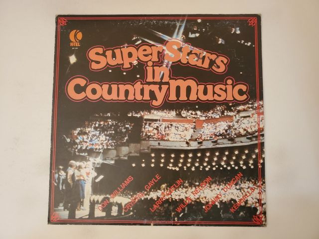 Various Artists Super Stars in Country Music vinyl record