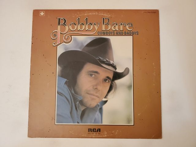 Bobby Bare Cowboys and Daddys vinyl record