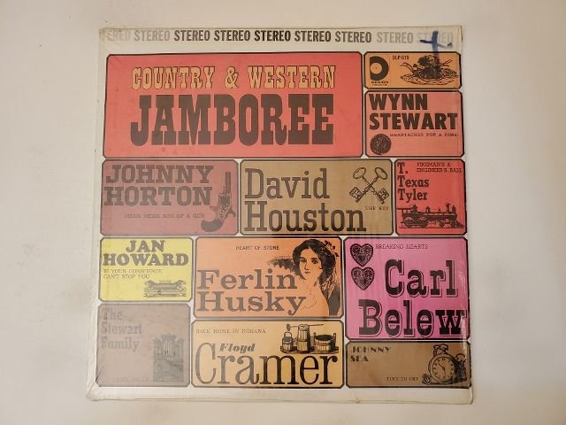 Various Artists Country & Western Jamboree vinyl record