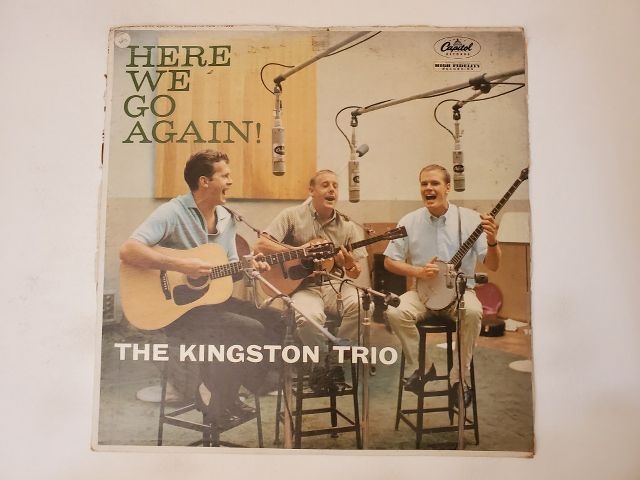 The Kingston Trio Here We Go Again vinyl record