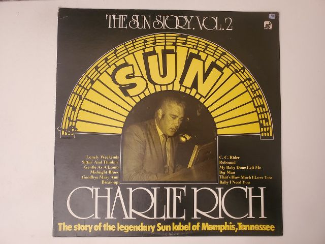 Charlie Rich The Sun Story, Vol. 2 vinyl record