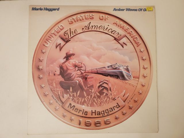 Merle Haggard Amber Waves of Grain vinyl record