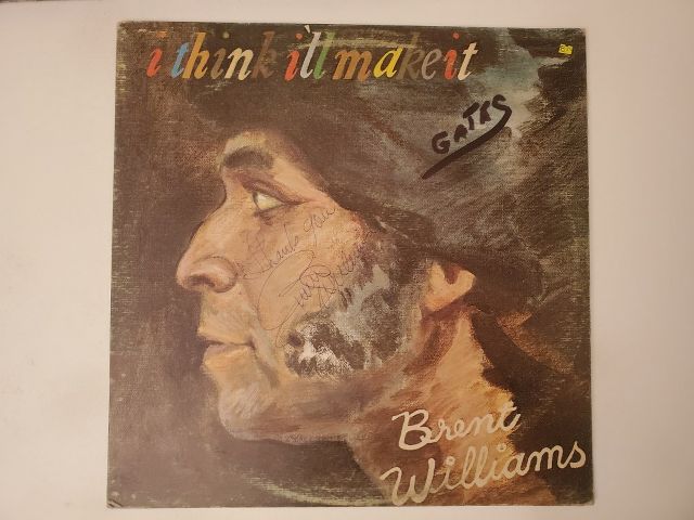 Brent Williams I Think I'll Make It vinyl record