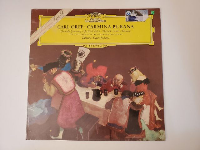 Carl Orff Carmina Burana vinyl record