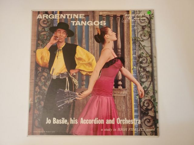 Jo Basile, his Accordion and Orchestra Argentine Tangos vinyl record