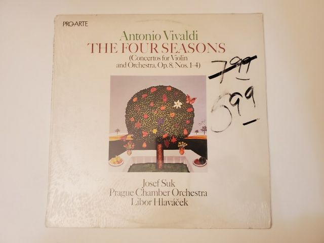 Antonio Vivaldi The Four Seasons vinyl record
