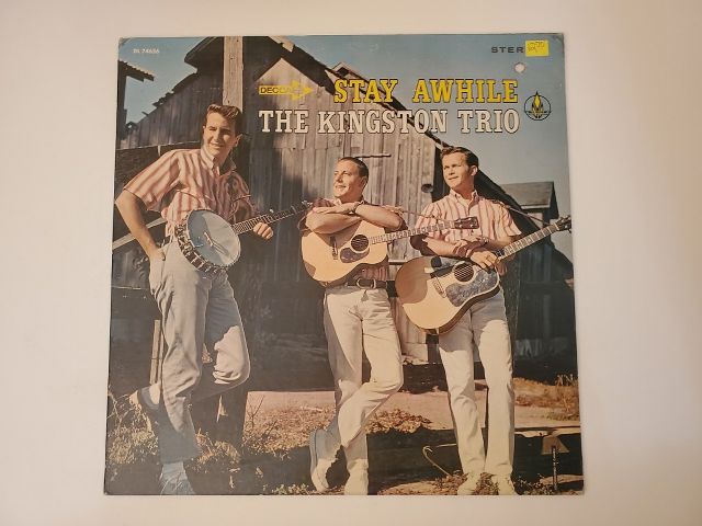 The Kingston Trio Stay Awhile vinyl record