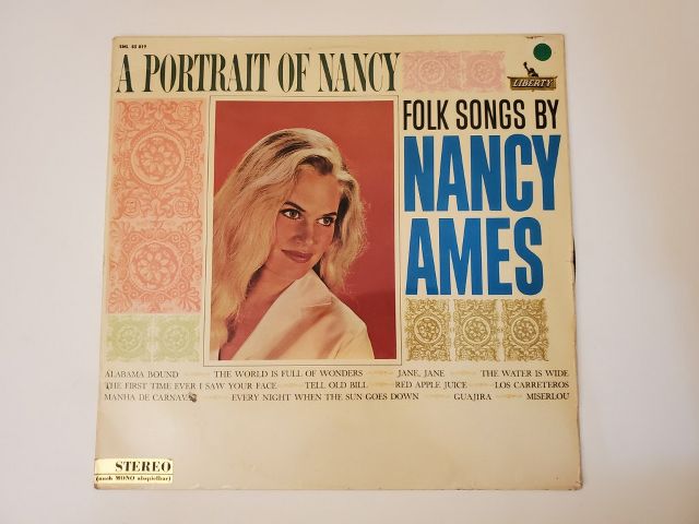 Nancy Ames A Portrait of Nancy vinyl record