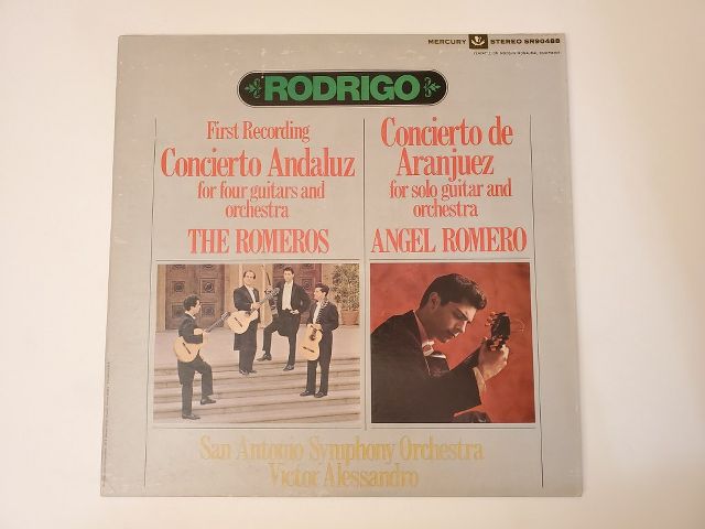 The Romeros, Angel Romero Rodrigo: Concierto Andaluz / Concierto de Aranjuez vinyl record