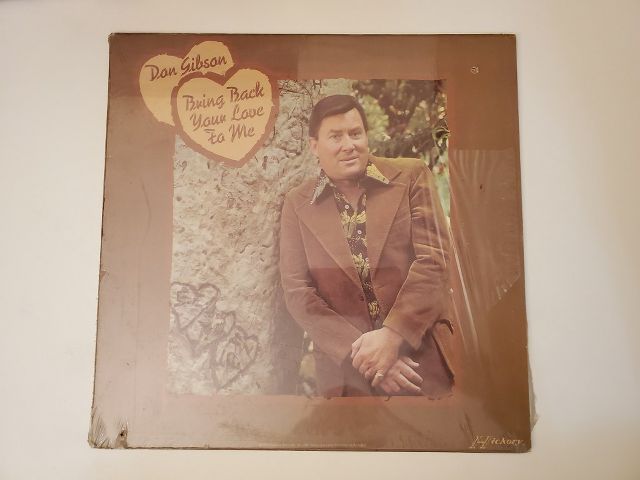 Don Gibson Bring Back Your Love to Me vinyl record