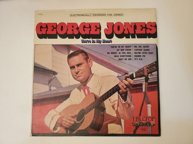 George Jones You're In My Heart vinyl record