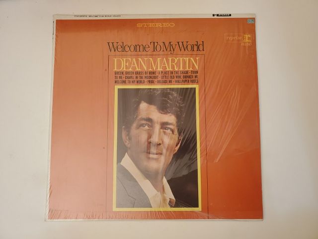 Dean Martin Welcome to My World vinyl record