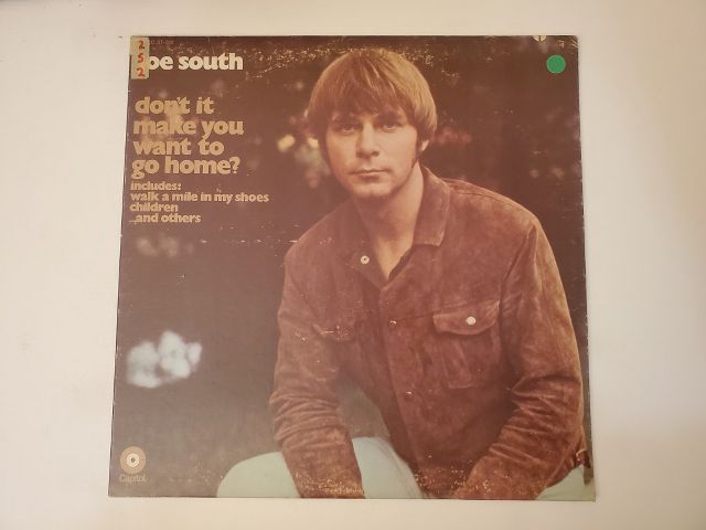 Joe South Don't It Make You Want to Go Home? vinyl record