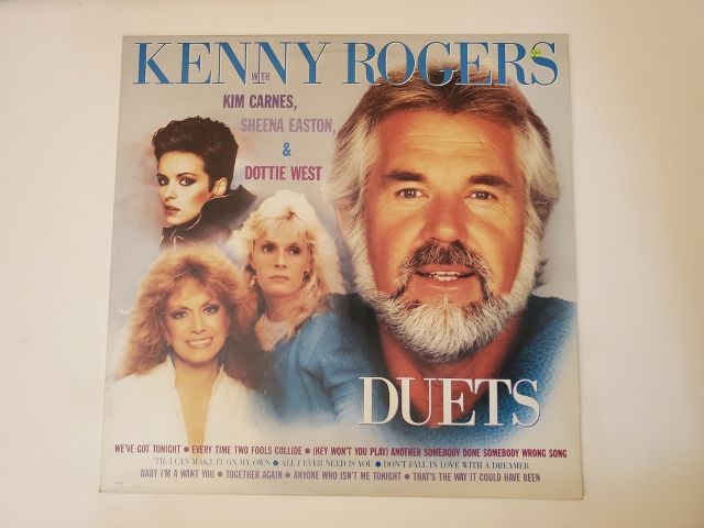 Kenny Rogers Duets vinyl record