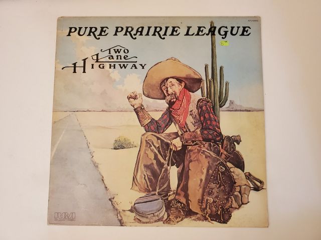 Pure Prairie League Two Lane Highway vinyl record