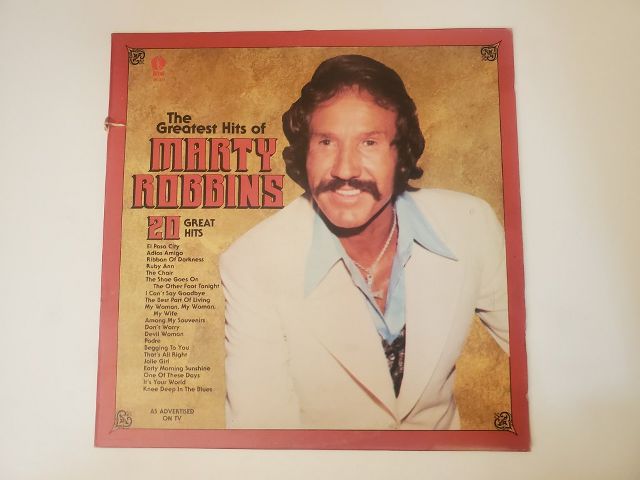 Marty Robbins The Greatest Hits of Marty Robbins vinyl record