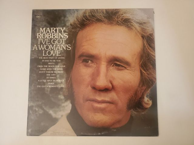 Marty Robbins I've Got a Woman's Love vinyl record
