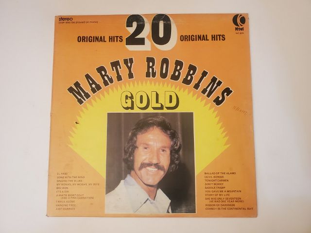 Marty Robbins Marty Robbins Gold vinyl record