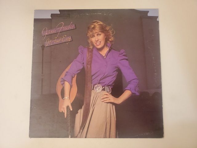 Janie Fricke It Ain't Easy vinyl record