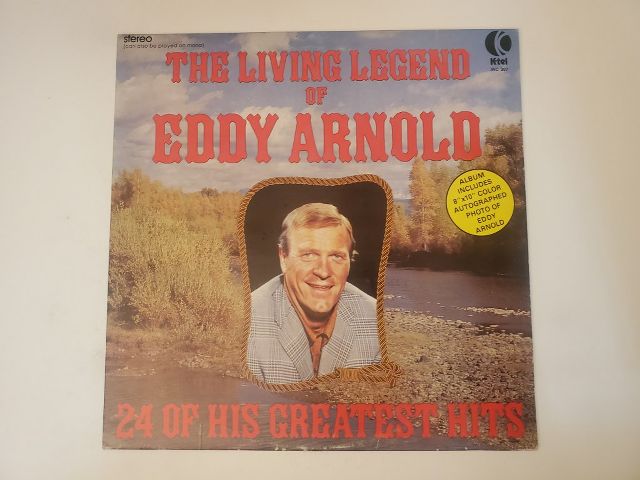 Eddy Arnold The Living Legend of Eddy Arnold: 24 of His Greatest Hits vinyl record