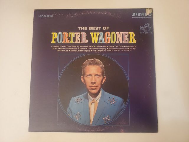 Porter Wagoner The Best of Porter Wagoner vinyl record