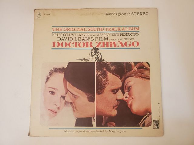 Maurice Jarre Doctor Zhivago (The Original Sound Track Album) vinyl record