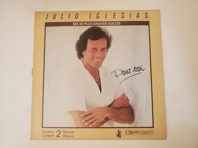 Julio Iglesias Pour Toi: Ses 20 Plus Grands Succ?s vinyl record