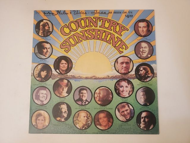 Various Artists Country Sunshine vinyl record