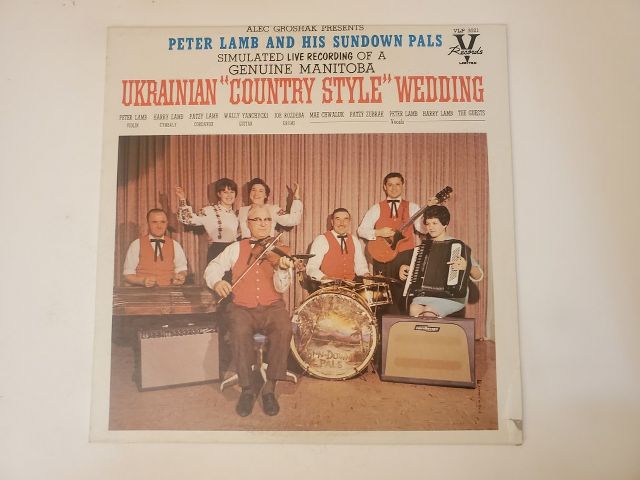 Peter Lamb and His Sundown Pals Ukrainian Country Style Wedding vinyl record