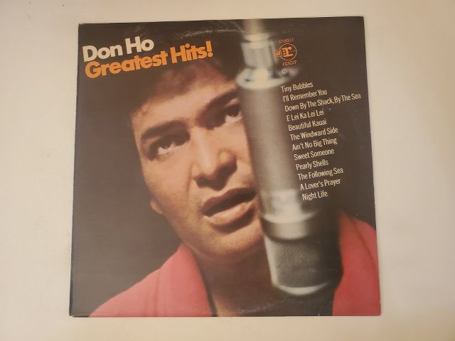 Don Ho Greatest Hits vinyl record