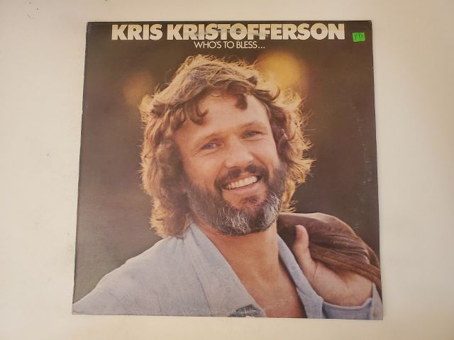 Kris Kristofferson Who's to Bless and Who's to Blame vinyl record
