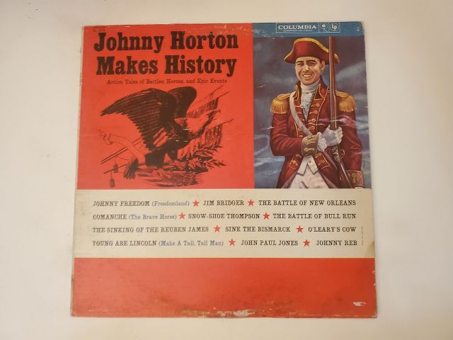 Johnny Horton Johnny Horton Makes History vinyl record