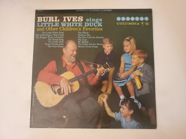 Burl Ives Little White Duck and Other Children's Favorites vinyl record