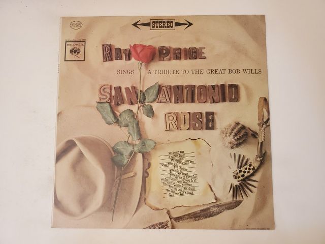 Ray Price San Antonio Rose vinyl record