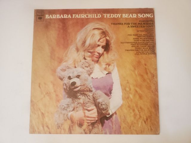 Barbara Fairchild Teddy Bear Song vinyl record