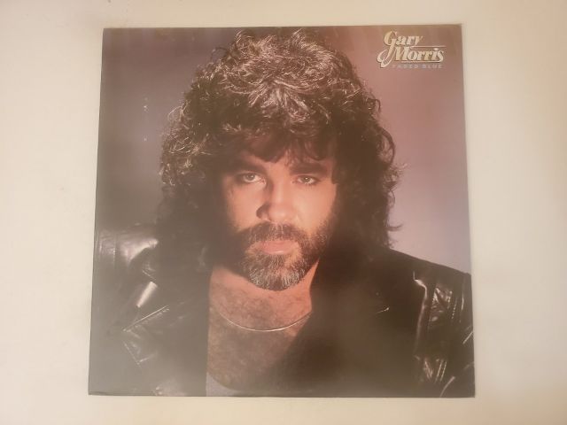 Gary Morris Faded Blue vinyl record