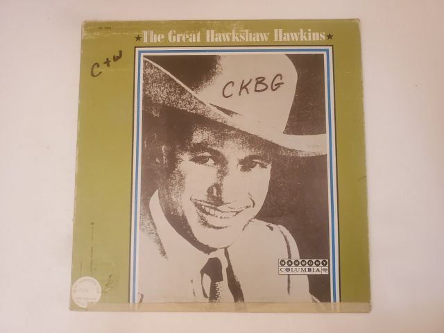 Hawkshaw Hawkins The Great Hawkshaw Hawkins vinyl record