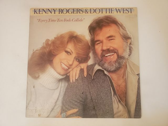 Kenny Rogers & Dottie West Every Time Two Fools Collide vinyl record