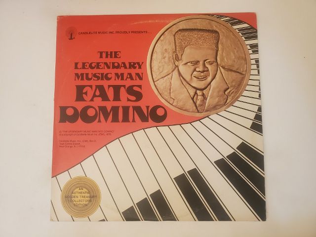 Fats Domino The Legendary Music Man vinyl record