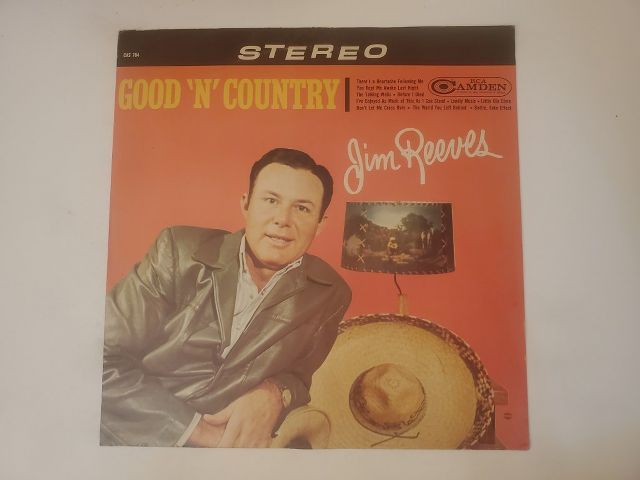 Jim Reeves Good 'n Country vinyl record